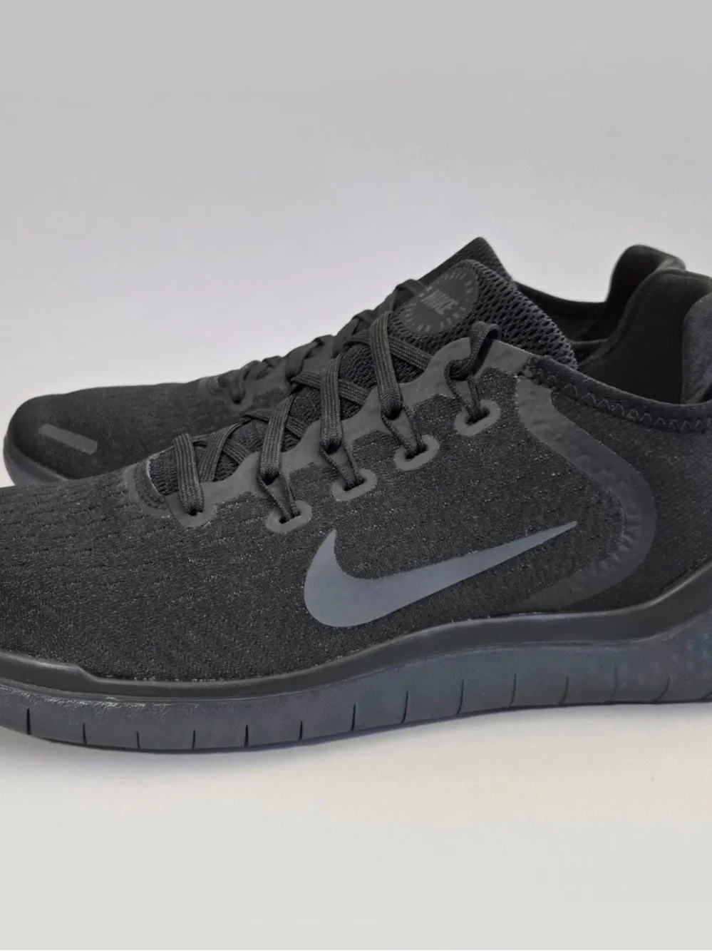 Nike Free RN Black Anthracite 942836-002 Running Sneakers Shoes-Mens 13